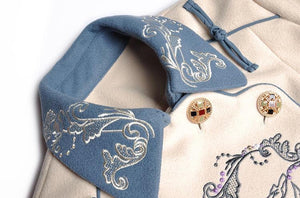 Dragon White Military Coat
