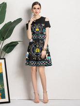 Load image into Gallery viewer, Fluttering Flag mini dress