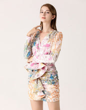 Load image into Gallery viewer, Flowers Flourish Mini Dress