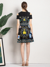 Load image into Gallery viewer, Fluttering Flag mini dress