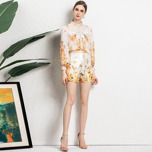 Hey Petal shirt and shorts set *WAS £145*