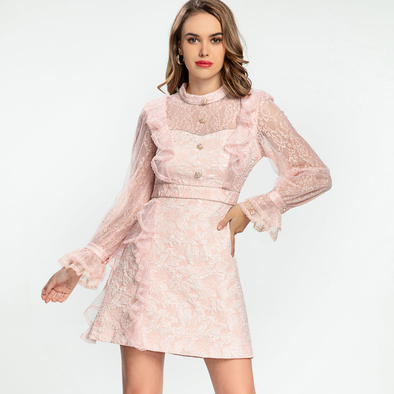Perfect in pink mini dress – Comino Couture