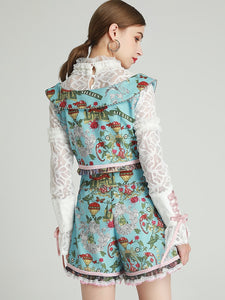 "Up and Away" hot air balloon two piece