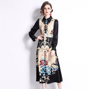 Roses rule midi dress *comes in two colours