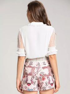 Flowers on the wall two piece set