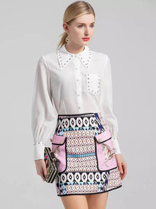 Prancing horses two piece set