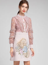 Load image into Gallery viewer, Flowers by the veranda dress