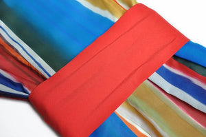 'I can see a rainbow' maxi dress with Bow