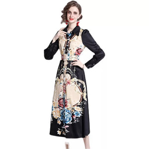 Roses rule midi dress *comes in two colours