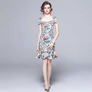 Night on the tiles mini dress