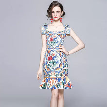 Load image into Gallery viewer, Night on the tiles mini dress