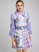 Load image into Gallery viewer, Lilac imagination two piece set