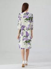 Load image into Gallery viewer, Flowers with finesse dress with chain details
