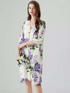 Flowers with finesse dress with chain details
