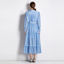 Load image into Gallery viewer, *NEW So Royal Cotton Maxi Dress