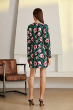 Load image into Gallery viewer, crystal beaded rose dress