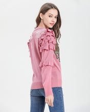 Load image into Gallery viewer, Wild at heart Applique jumper *WAS £75*