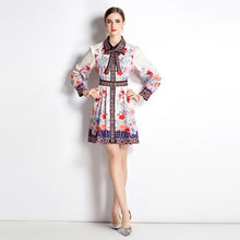 Load image into Gallery viewer, Tie Me Mini Dress