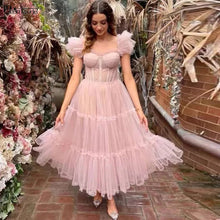 Load image into Gallery viewer, Fairy tale ruffle bodice dress