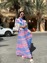 Load image into Gallery viewer, Pastel ruffle tiered two piece *WAS £145*