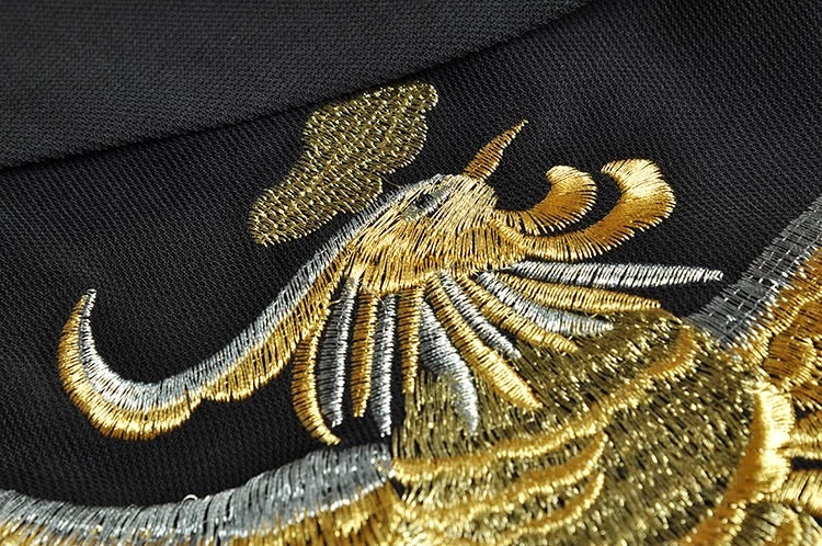 Gold Phoenix Blazer Dress