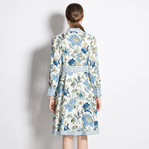 *NEW Floral mini with belt