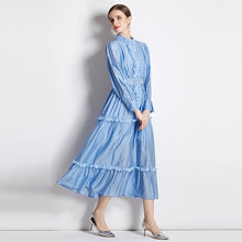 Load image into Gallery viewer, *NEW So Royal Cotton Maxi Dress