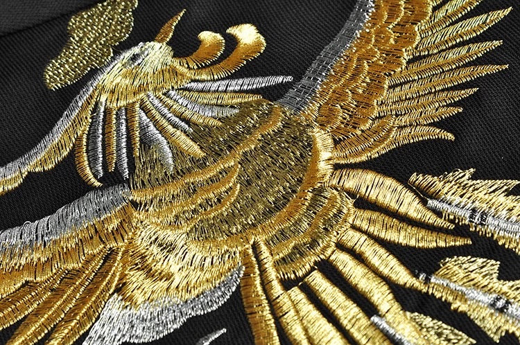 Gold Phoenix Blazer Dress