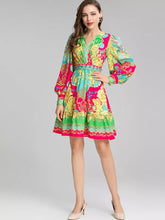 Load image into Gallery viewer, *NEW All Brighten Mini Dress