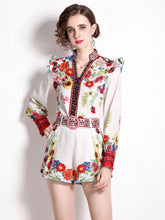 Load image into Gallery viewer, Wildflower and hummingbird two piece set