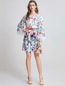 Feather Tastic Dress - comes in two colours