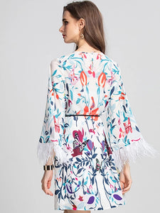 Feather Tastic Dress - comes in two colours