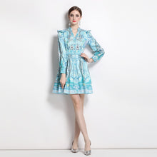 Load image into Gallery viewer, *NEW Blue Ocean Mini Dress