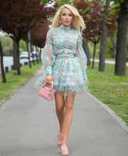 Load image into Gallery viewer, A Classic Flowers all day Mini dress