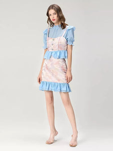 Little sweet heart two piece set sample