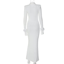 Load image into Gallery viewer, White Queen knitted dress