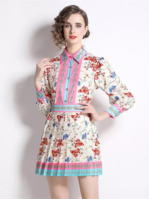 Floral Princess Top & Skirt