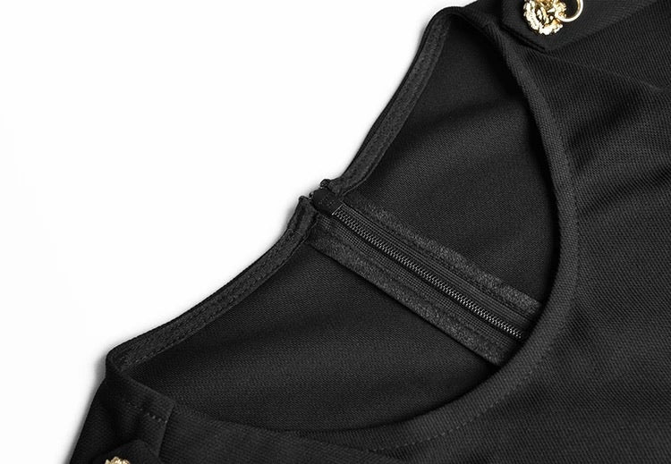 Gold Phoenix Blazer Dress