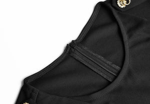 Gold Phoenix Blazer Dress