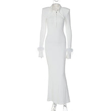 Load image into Gallery viewer, White Queen knitted dress