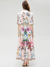 Load image into Gallery viewer, Crest Embellished Maxi Dress