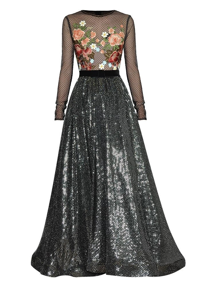 Pure Luxury Glitter Sequin Dress