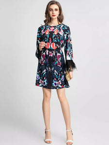 Feather Tastic Dress - comes in two colours