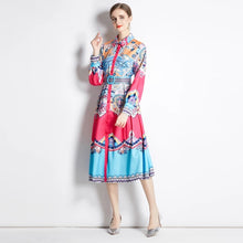 Load image into Gallery viewer, Pattern me midi dress