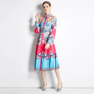 Pattern me midi dress