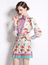 Load image into Gallery viewer, Floral Princess Top &amp; Skirt