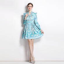 Load image into Gallery viewer, *NEW Blue Ocean Mini Dress