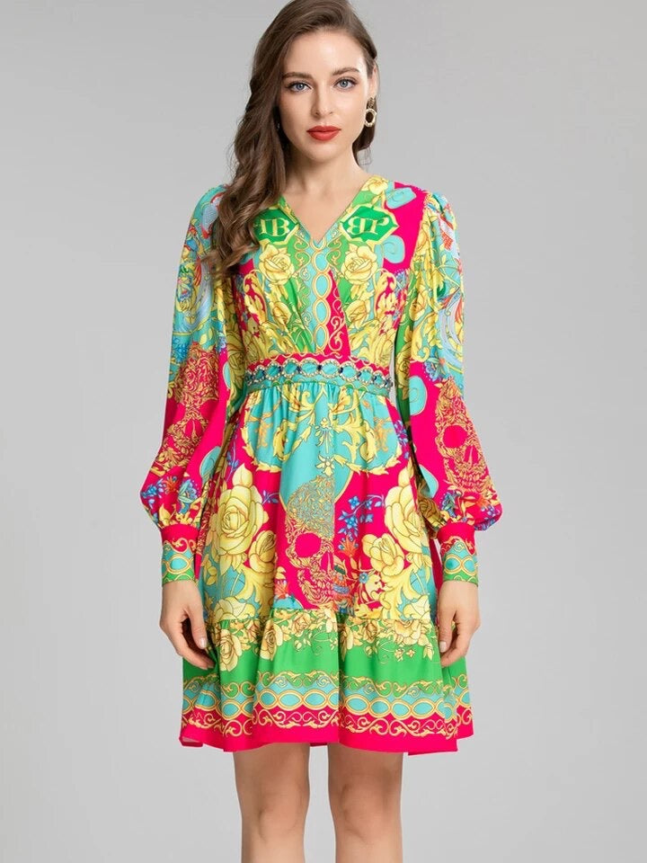 *NEW All Brighten Mini Dress