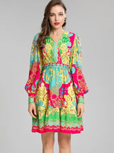 Load image into Gallery viewer, *NEW All Brighten Mini Dress
