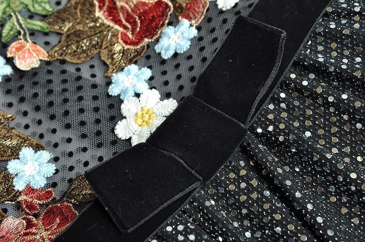 Pure Luxury Glitter Sequin Dress